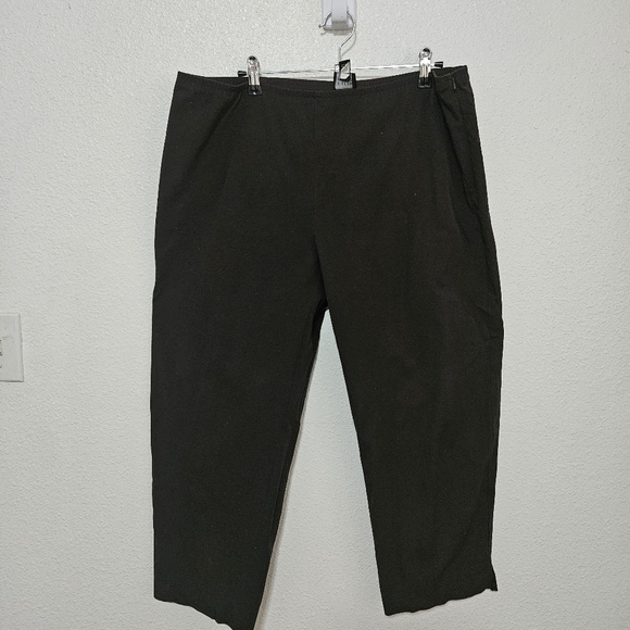 Eileen Fisher cropped pants petite large - Picture 1 of 9